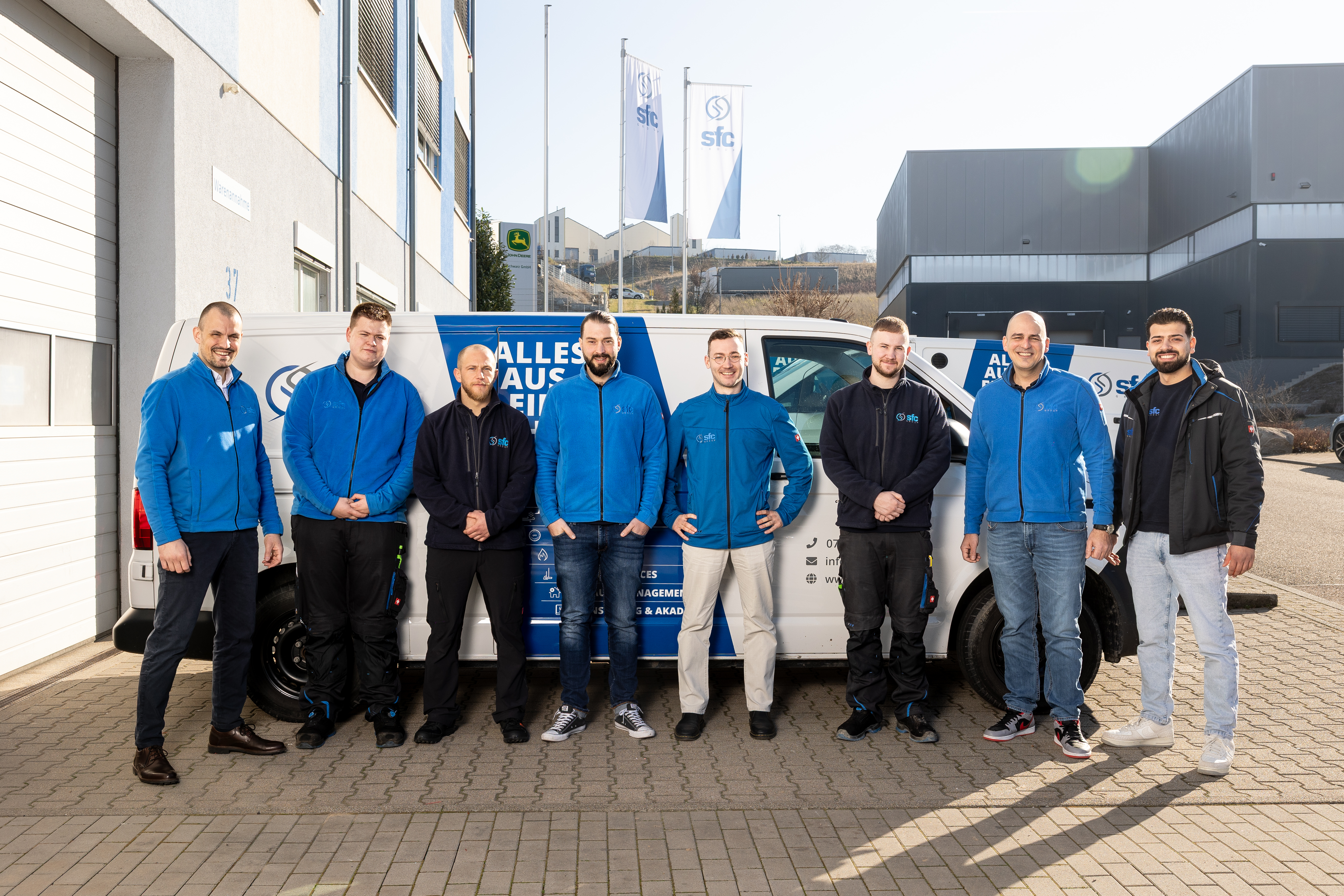 Das Team der SFC Group – gemeinsam stark
